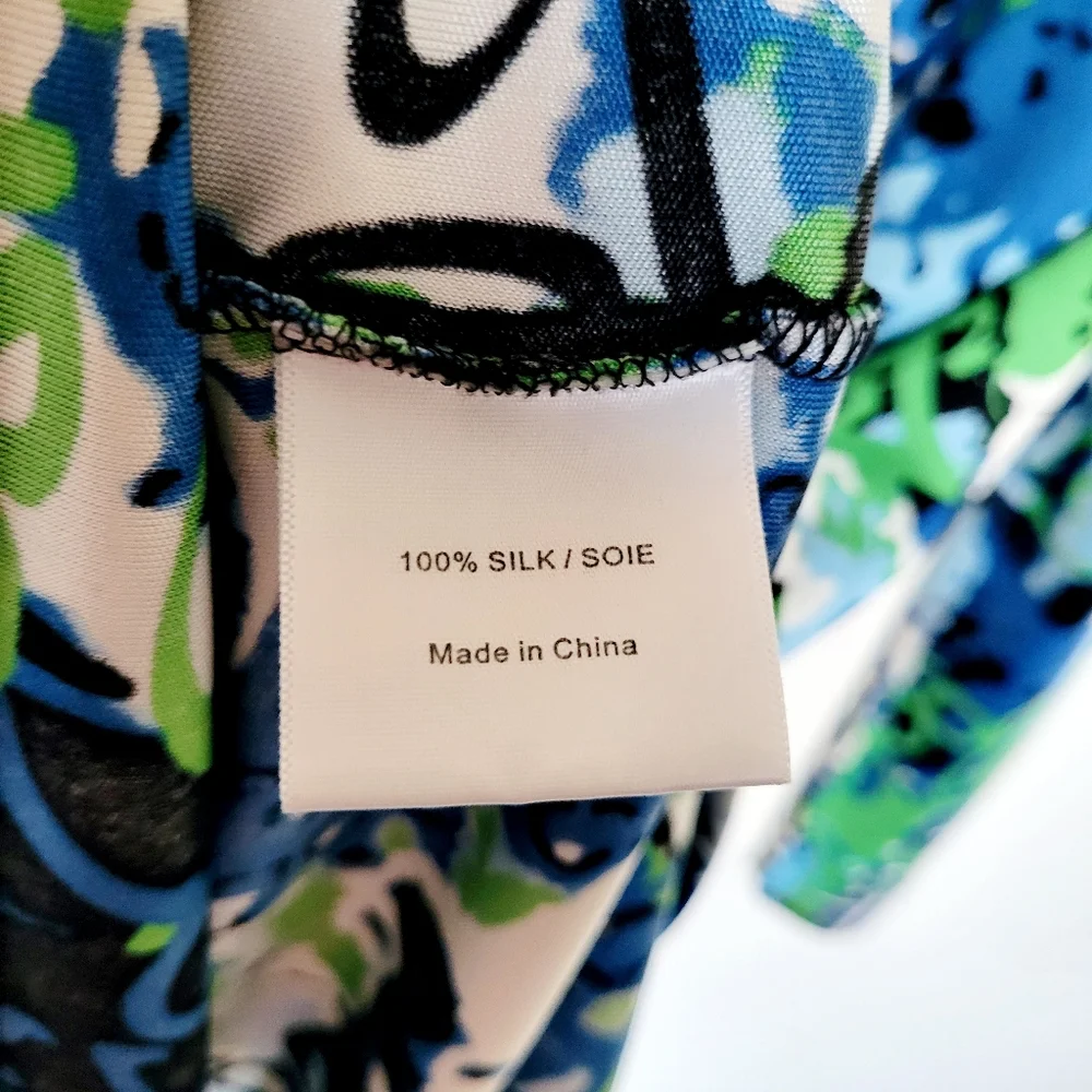 Tory Burch‎ 100% Silk Graffiti Dress